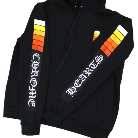 Elbarbashat CHROME HEARTS MADE IN HOLLYWOOD BLACK HOODIE