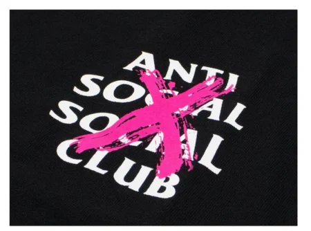 Elbarbashat Anti Social Social Club Canceled T-shirt Black