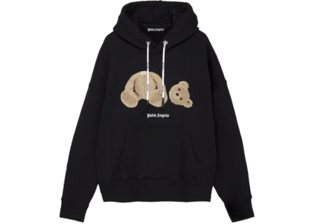 Elbarbashat PALM ANGELS TEDDY BEAR BLACK HOODIE