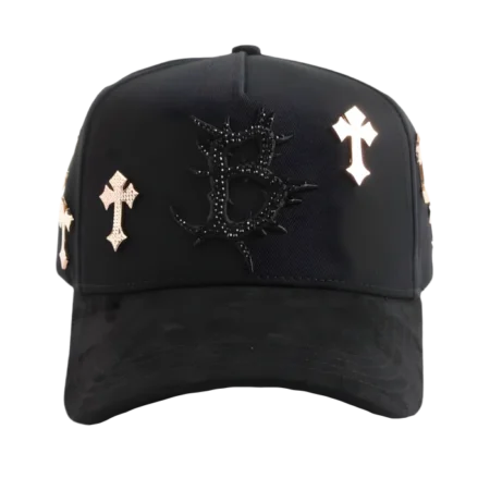 El Barbas B CROSS (24K ROSE GOLD)