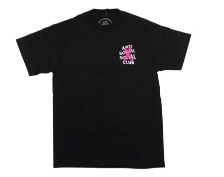 Elbarbashat Anti Social Social Club Canceled T-shirt Black