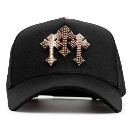 Barbas Hats Chrome Rose Gold