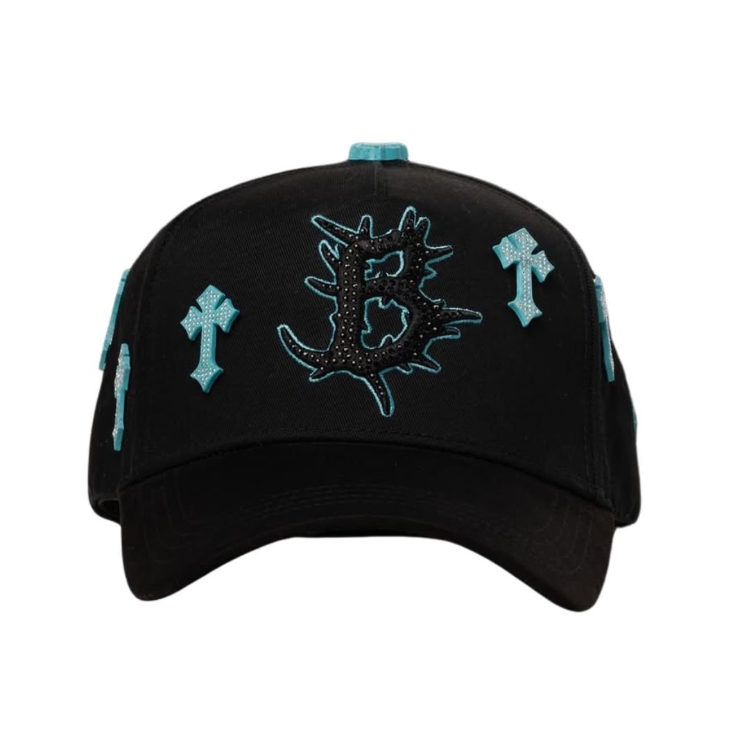 barbas-hats-barbas-heaven-snapback-negra-turquesa-multivista.jpg Barbas Hats Barbas Heaven - Image 1