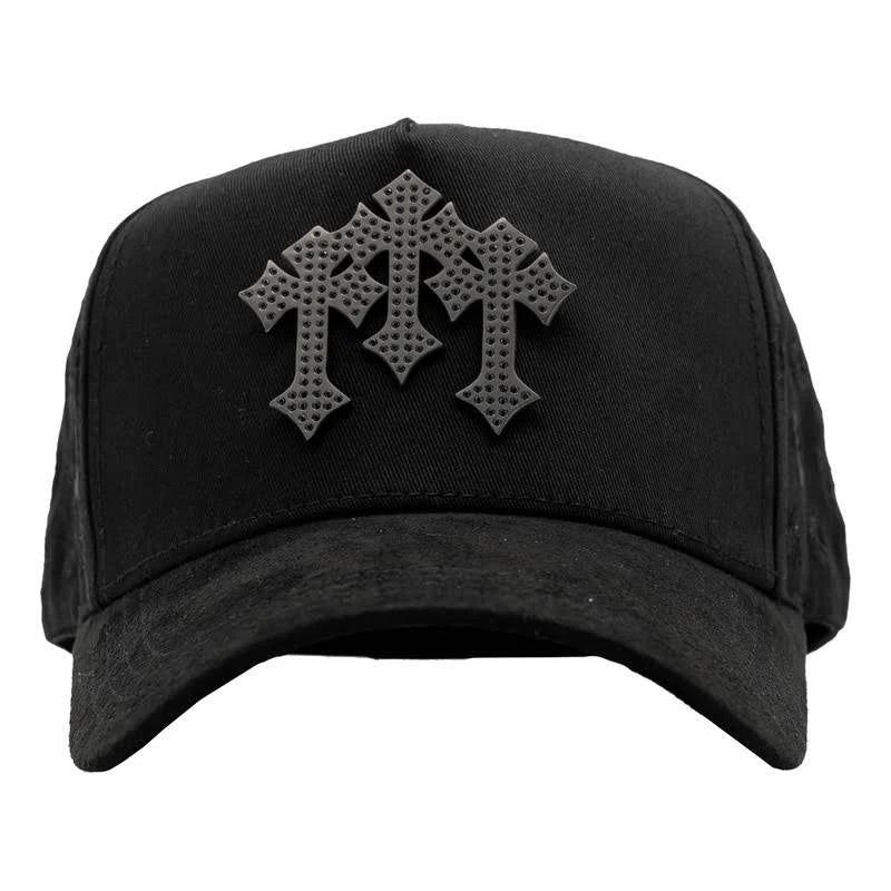 gorra-barbas-hats-rich-the-kid-chrome-blackout-frontal.jpg Barbas Hats X Rich The Kid Chrome Blackout - Image 1