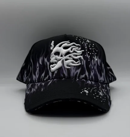 Cashedout Hat "PURPLE FLAME " Just The Hat Brand New Dandy Hats Barbas Hats