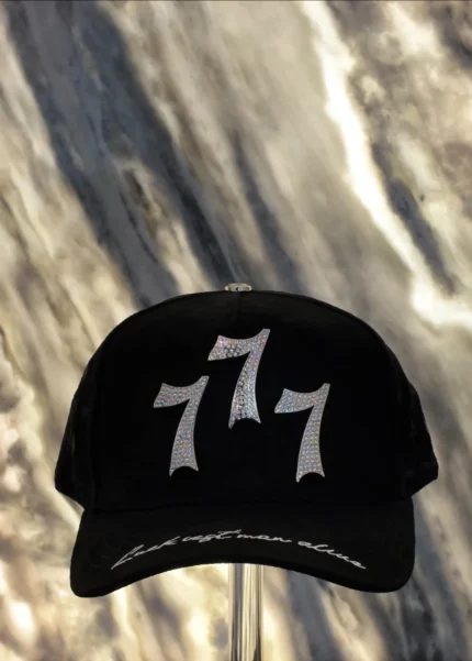 777 Luckiest Man Alive Barbas Premium Suede Limited Edition Adjustable Hat