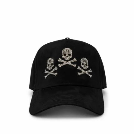 El Barbas Hats X Skull FES - Black Snapback Hat