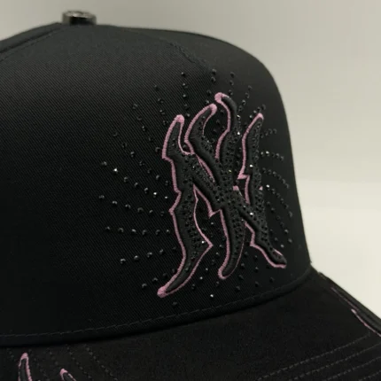 Capsfans Black SnapBack Hat Dandyhats Barbas Hats Newera Biggboss New Era